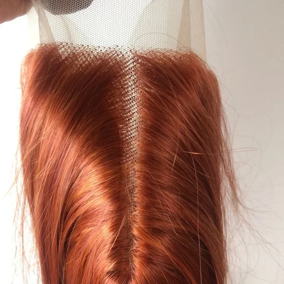 - 💕22” COPPER RED BODY WAVE LACE-FRONT WIG *…NEW
